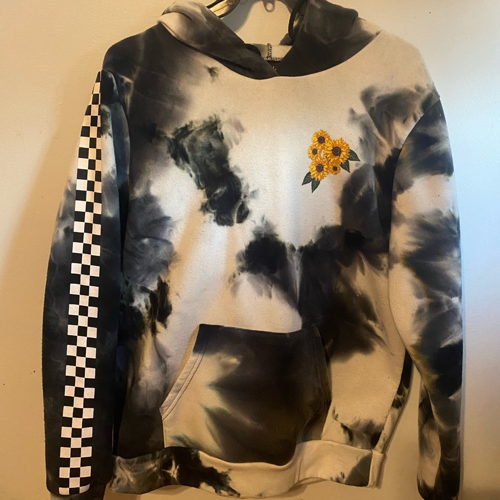 Tye Dye Sunflower Hoodie